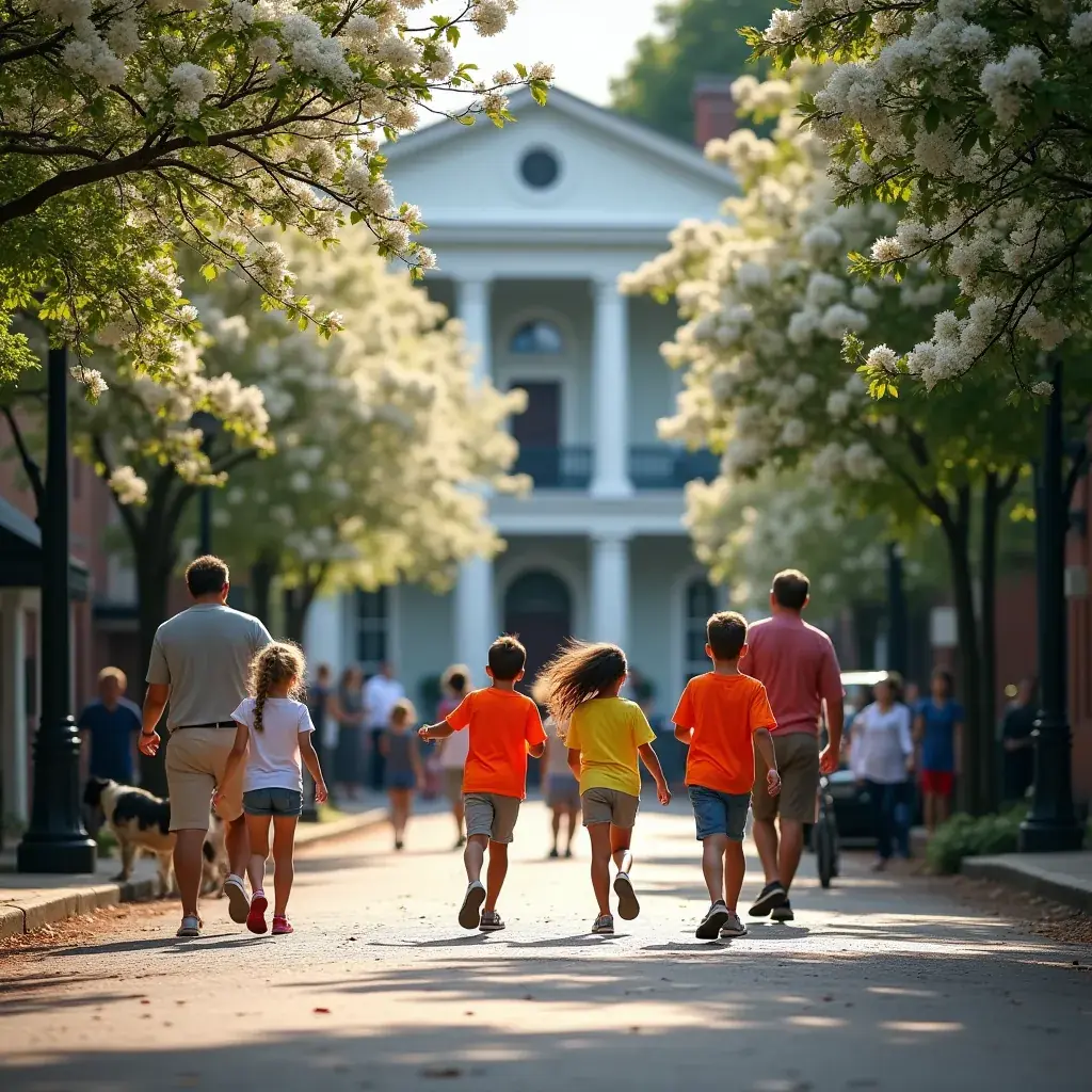Историческая церковь в готическом стиле с высокими окнами и витражами.